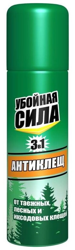 Убойная сила Антиклещ 150мл аэрозоль От клещей (Арнест) 2158