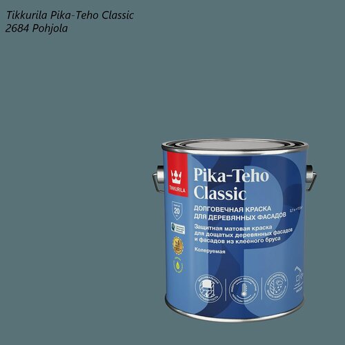 Изображение товара Краска для деревянных фасадов Tikkurila / Tikkivala Pika-Teho Classic (2,7л) 2684 Pohjola
