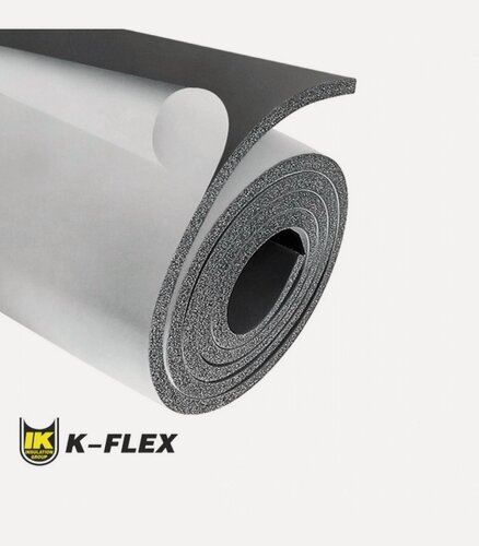 Изображение товара Теплоизоляция K-FLEX 06x1000-30 ST AD, самоклеящаяся, вспененный каучук
