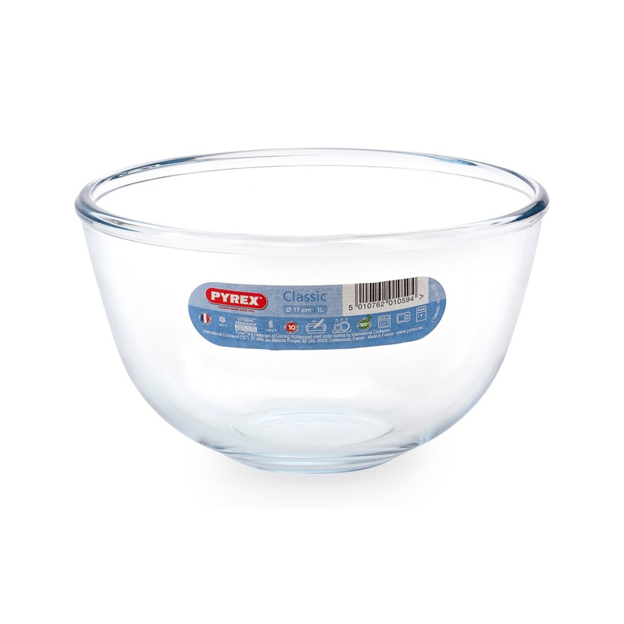 Миска жаропрочная Smart Cooking 1 л стекло