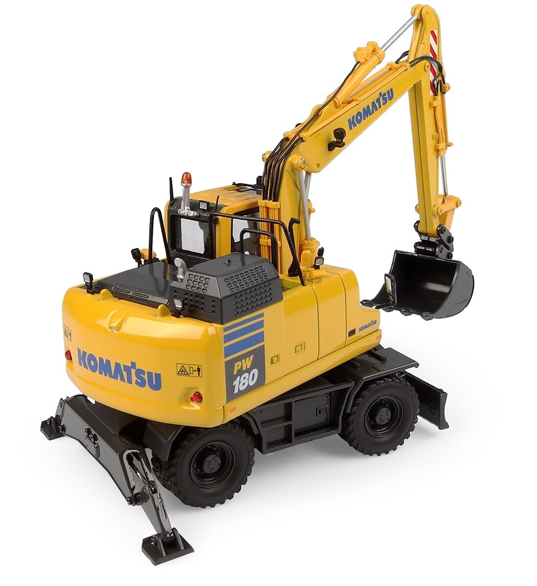 UH8162 Комацу PW148-11 Колесный многофункциональный экскаватор Пропорциональный модель (1:50)