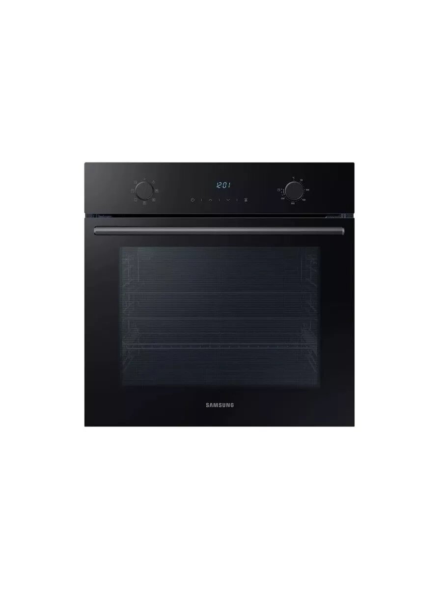 Духовой шкаф электрический Samsung NV68A1145RK/WT черный, 68 л