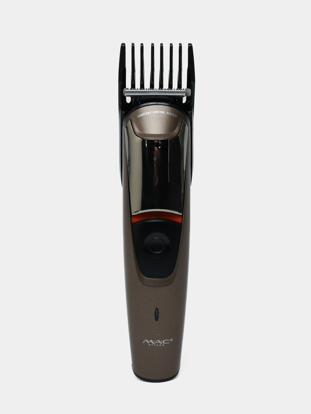 Триммер MAC MC-8012, многофункциональный, 7 насадок, USB, быстрая зарядка, чёрный
