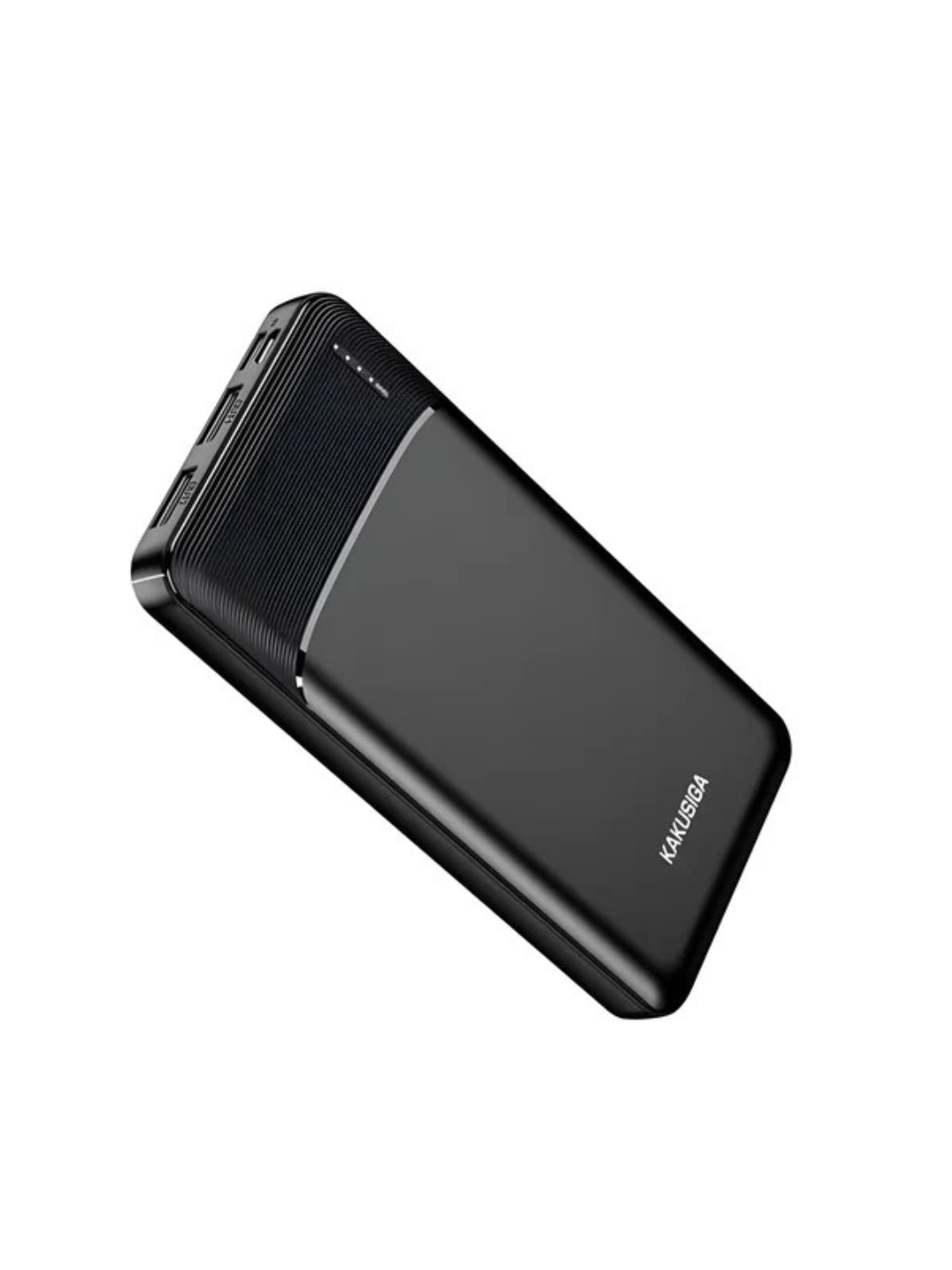 Повербанк 10000 мАч, с кабелями, USB зарядка, внешний аккумулятор — фото 1