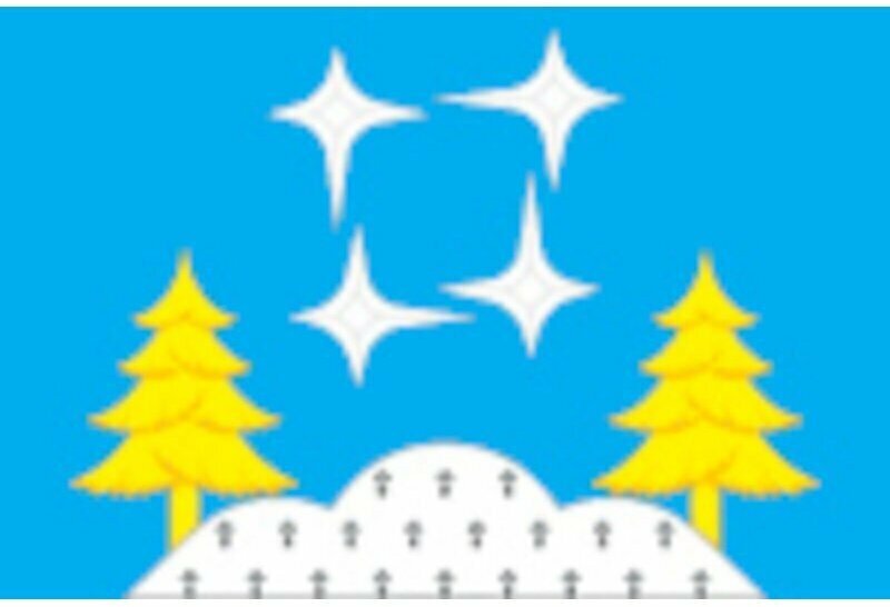 Флаг сельского поселения Раменское (Шаховской район). Размер 135x90 см.