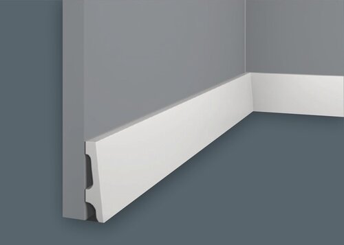 Изображение товара Плинтус 14 шт. PX045, 63х16х2000мм, Экополимер Cosca Decor