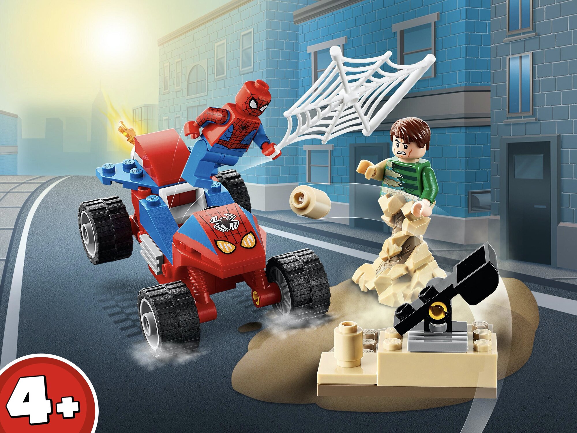Конструктор LEGO Super Heroes Бой Человека-Паука с Песочным Человеком - фото №18