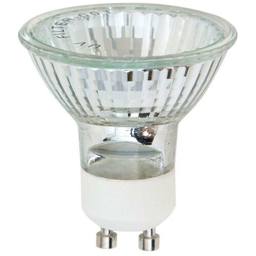 фото Лампа галогенная feron gu10 35w прозрачная hb10 02307