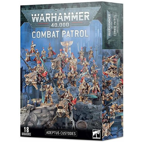 Набор пластиковых моделей Warhammer 40000 Combat Patrol: Adeptus Custodes games workshop combat patrol adeptus mechanicus warhammer 40000