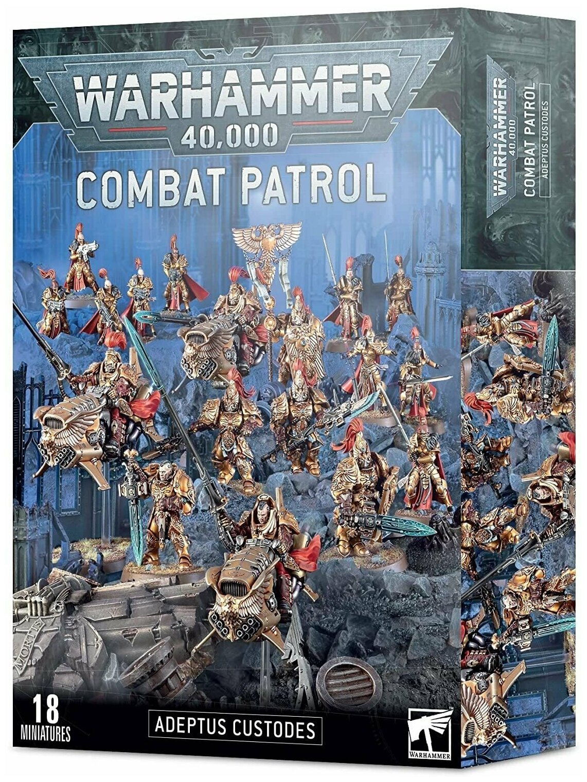 Набор пластиковых моделей Warhammer 40000 Combat Patrol: Adeptus Custodes