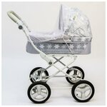 Универсальная москитная сетка для детской коляски, на резинке, цвет белый - изображение