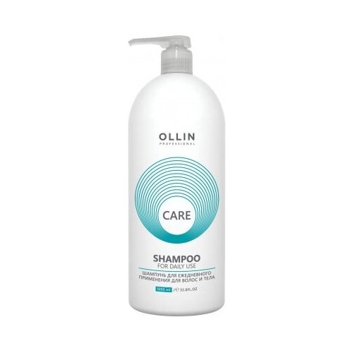 Ollin Shampoo For Daily Use Шампунь увлажняющий, для волос и тела, 1000мл.