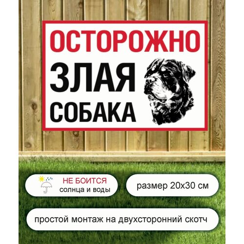 табличка стреляю без предупреждения 30х20 см уф печать пвх Табличка информационная