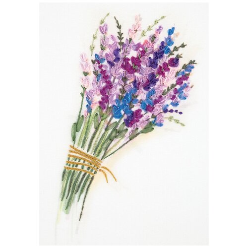 фото Набор для вышивания panna "живая картина. букет лаванды", арт. jk-2132 (жк-2132)