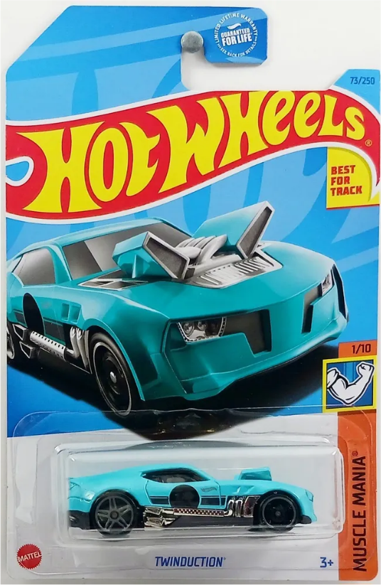 Машинка Hot Wheels 5785 (Muscle Mania) Twinduction бирюзовый 5785/HKH22