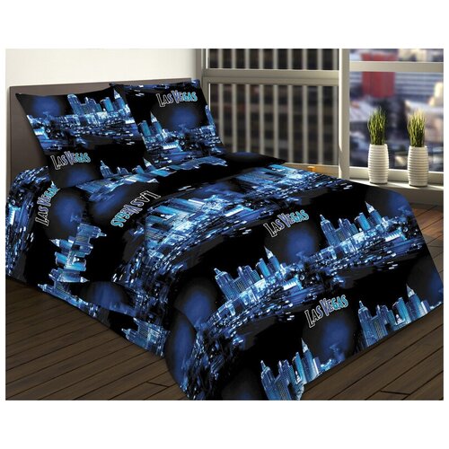 фото Постельное белье бязь лас-вегас-2 1,5 спальное ivselena