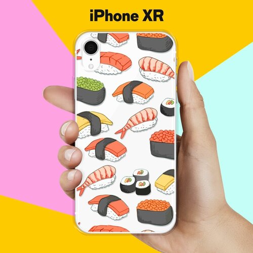 Силиконовый чехол Суши на Apple iPhone Xr