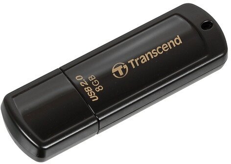 Флеш Диск Transcend 8Gb Jetflash 350 TS8GJF350 USB2.0 черный - фотография № 13