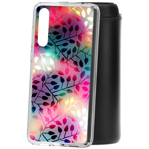 фото Чехол на huawei p20 pro (plus) kruche print цветные листья кruче