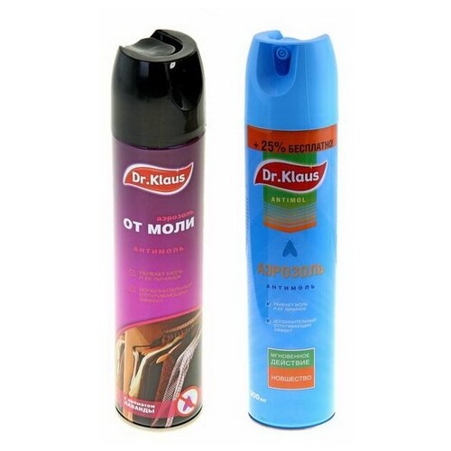 Аэрозоль от моли DrKlaus Антимоль с ароматом лаванды 300 мл 565₽