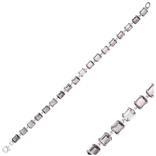 фото Balex браслет 7457930018 из серебра 925 пробы с раухтопазом природным, 19 см, 12.44 г