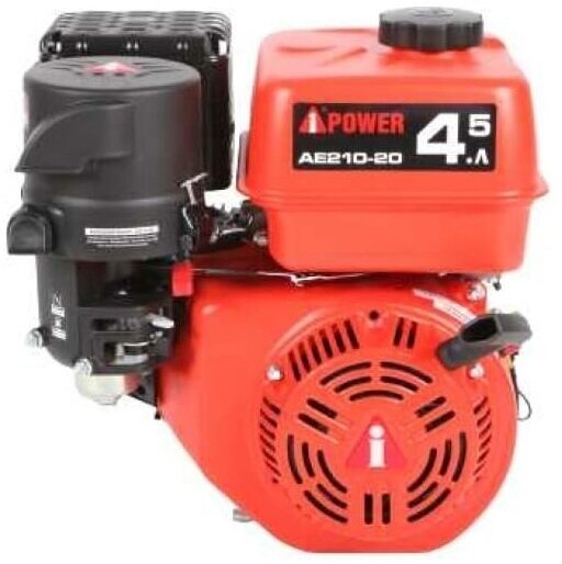 Бензиновый двигатель A-IPOWER AE210-20 (вал 20 7 л. с.) для Снегоуборщика Мотоблока Культиватора Виброплиты Мотопомпы