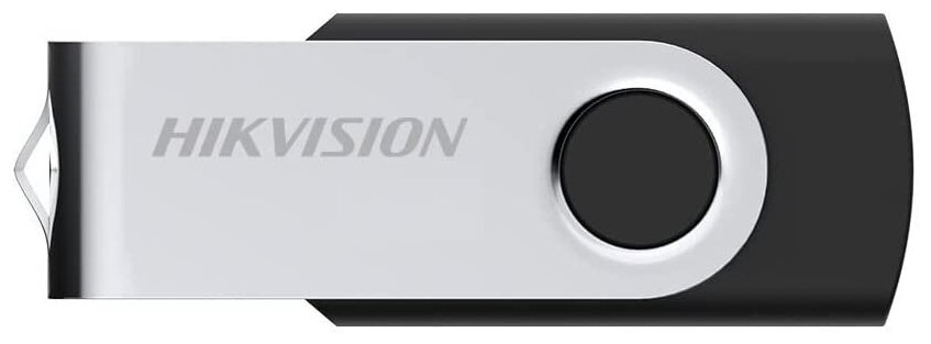 Флеш Диск Hikvision 64Gb M200S HS-USB-M200S/64G/U3 USB3.0 серебристый/черный