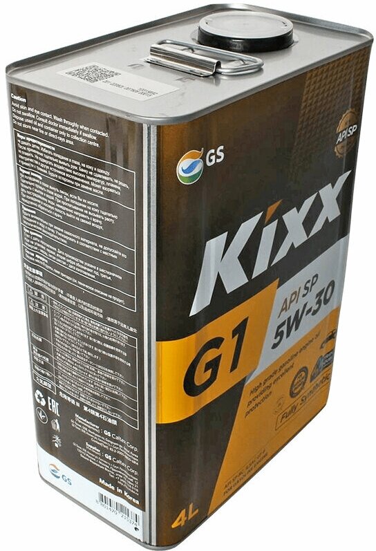 Моторное масло KIXX G1 5W-30 4л. синтетическое [l531044te1] - фото №8