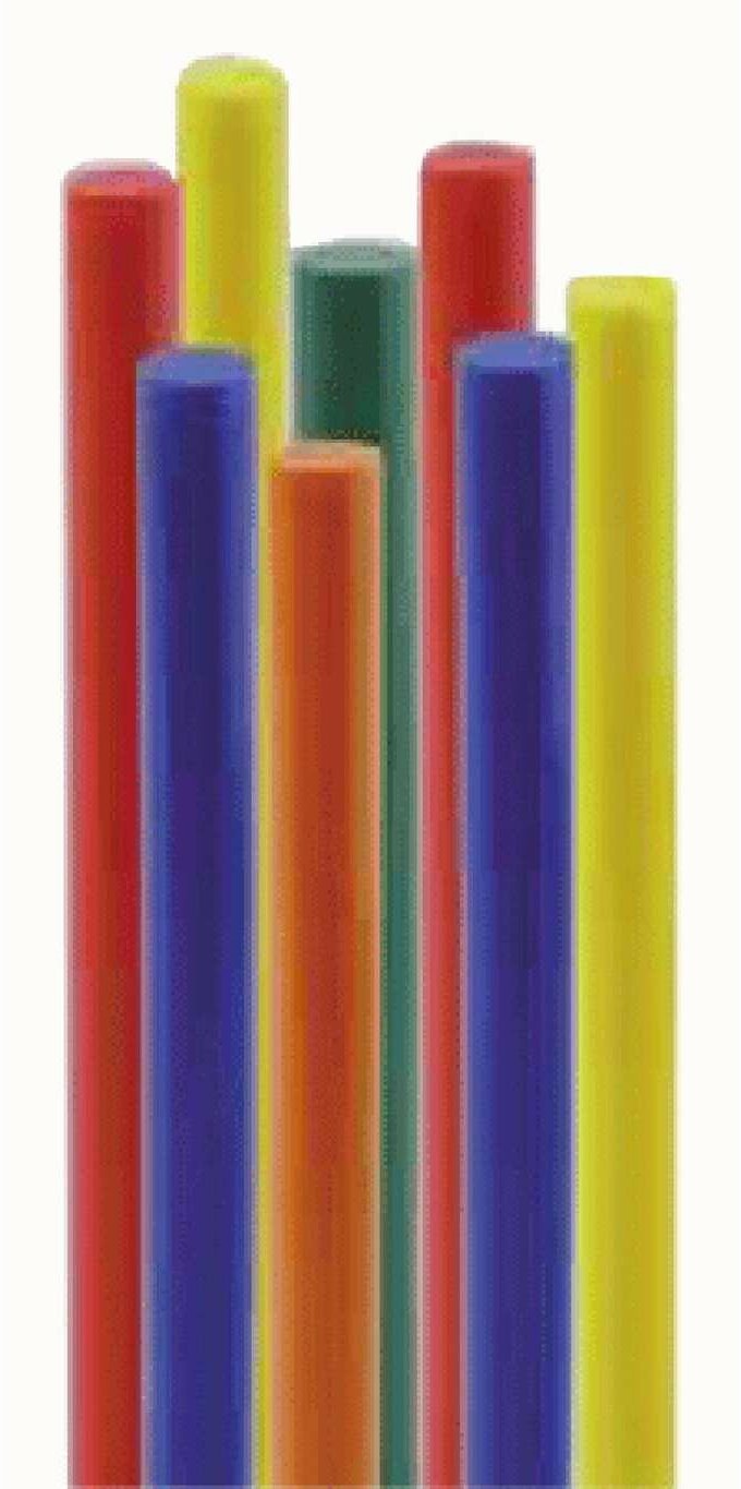 Стержни клеевые STEINEL разноцветные D=11mm/L=250mm,250г,10шт. - фотография № 5