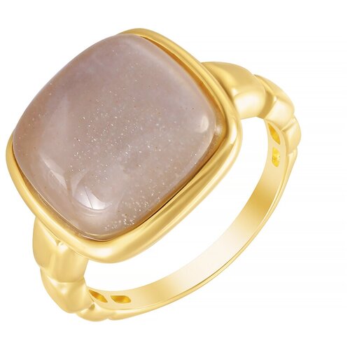 фото Element47 кольцо из серебра 925 пробы с лунным камнем (адулярами) sr1898-moon_stone_ko_lk_yg, размер 18