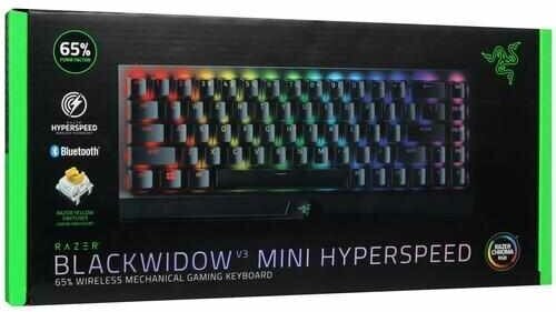 Клавиатура Razer BlackWidow V3 Mini HyperSpeed Green Switch (RZ03-03891600-R3R1) - фото №7