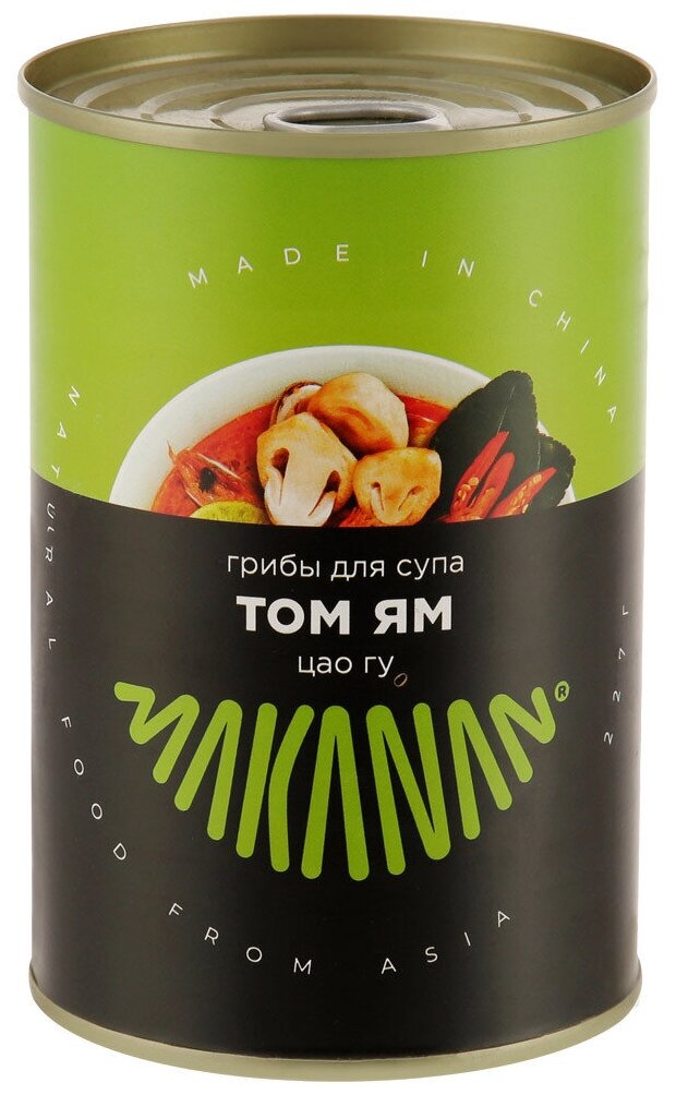 Грибы для супа Том Ям "ЦАO ГУ", 400 г