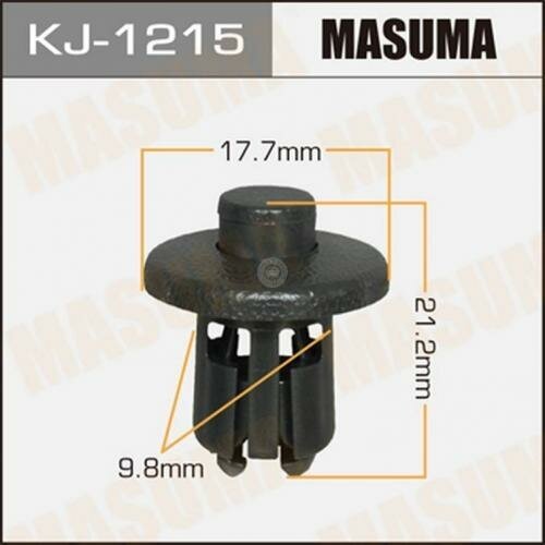 Клипса Пластм. Крепежная Kj-1215 (50) Masuma арт. KJ-1215