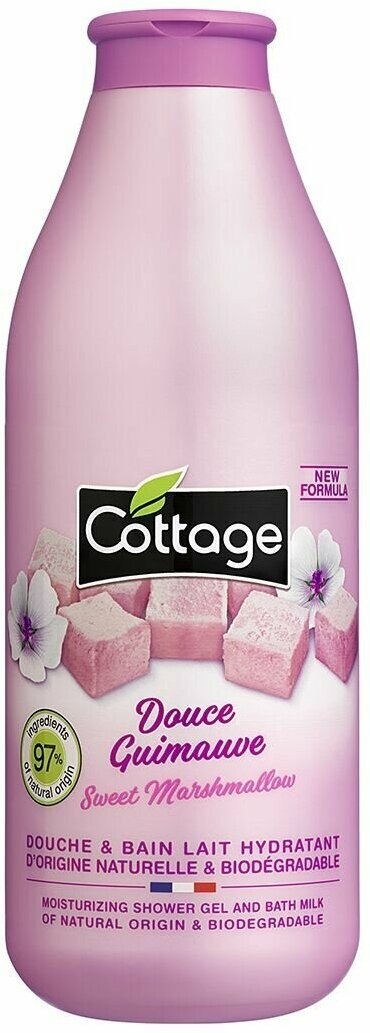 Гель для душа Cottage (Коттедж) увлажняющий зефир marshmallow 250мл GROUPE PANTHER S.A. - фото №6