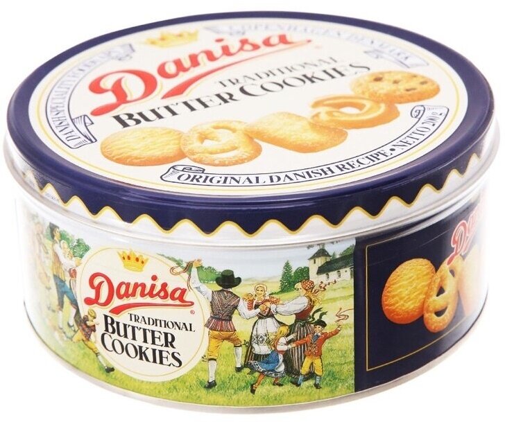 Печенье Danisa Butter Cookies cдобное, 200 г. - фотография № 2