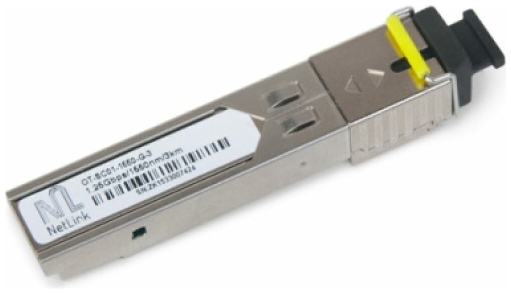 Netlink Модуль SFP-OT-SC01-1550-G-3km (Tx-1550nm, Rx-1310nm) УТ000001420