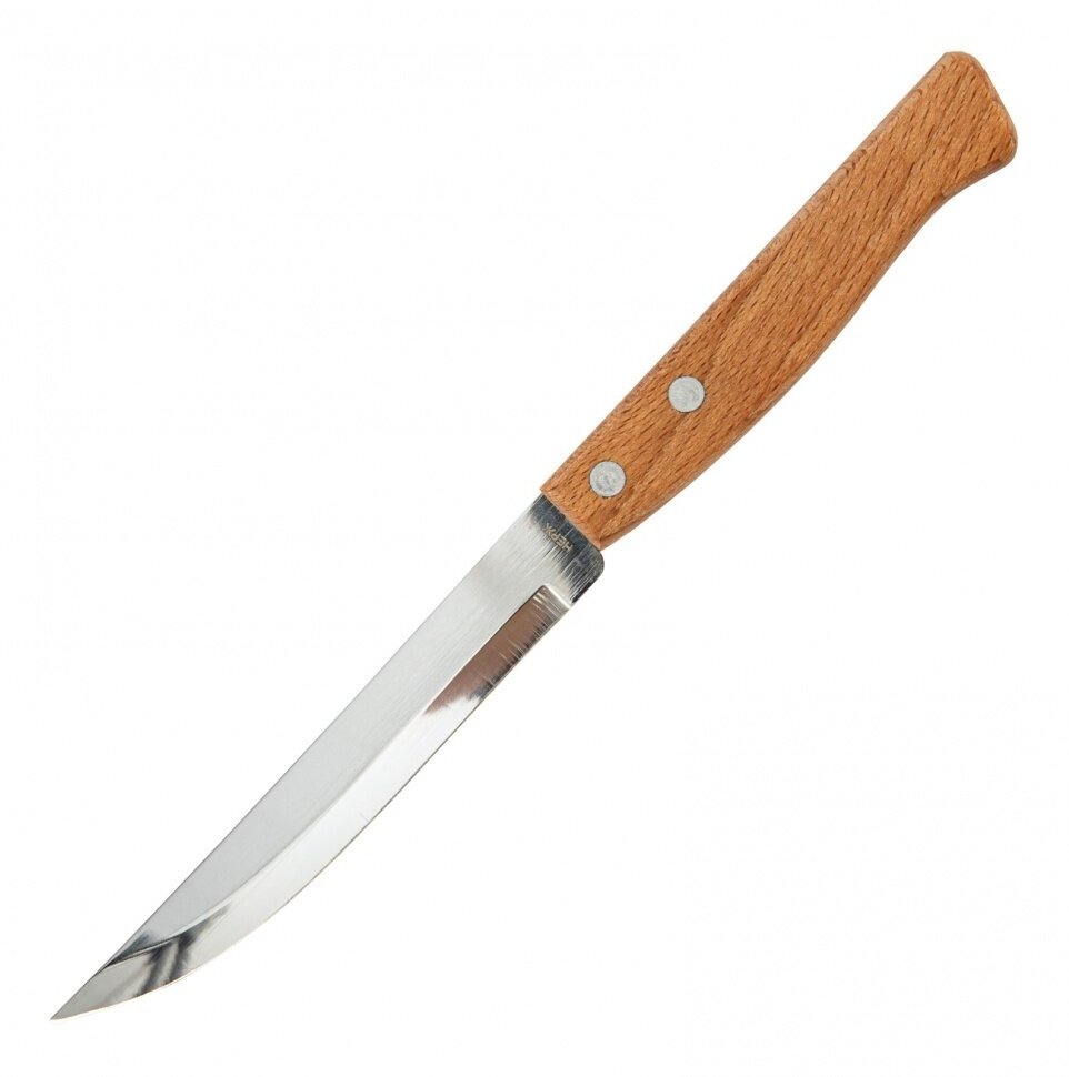 Нож универсальный малый Hausman 210 ммлезвие 115 мм деревянная рукоятка 79156