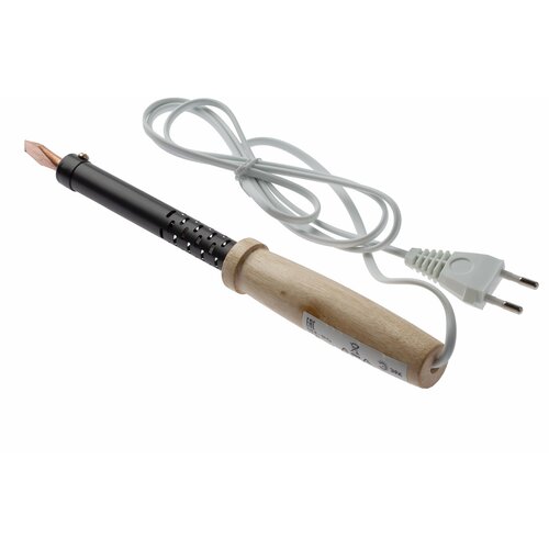 Pl-r01-100w эра паяльник с деревянной рукояткой эпсн 230 в 100 вт эра 1шт 50400₽