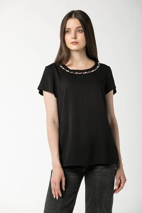 Блуза  GUESS, размер 46, черный