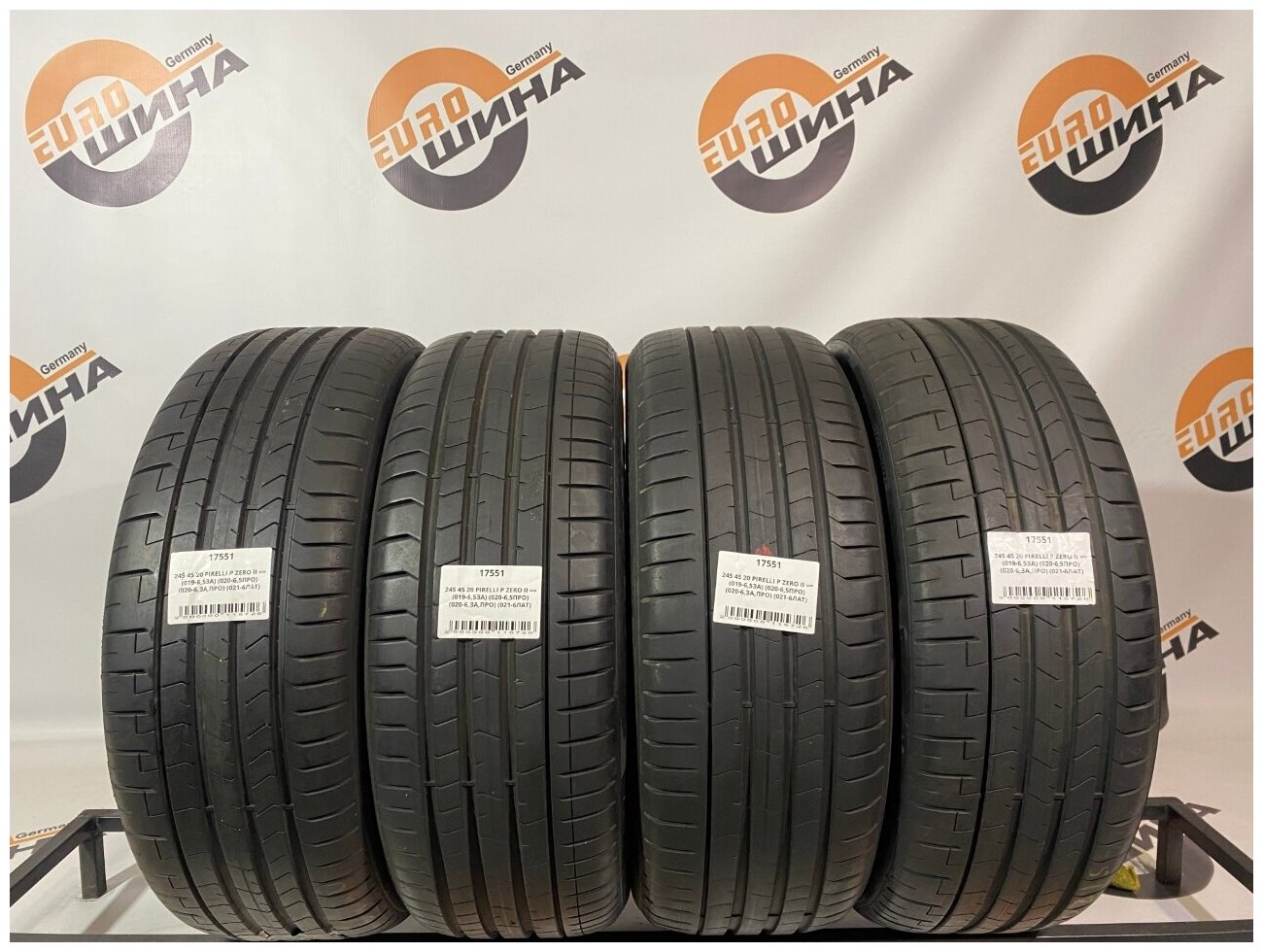 Шины Pirelli P Zero II 245/45R20 103W