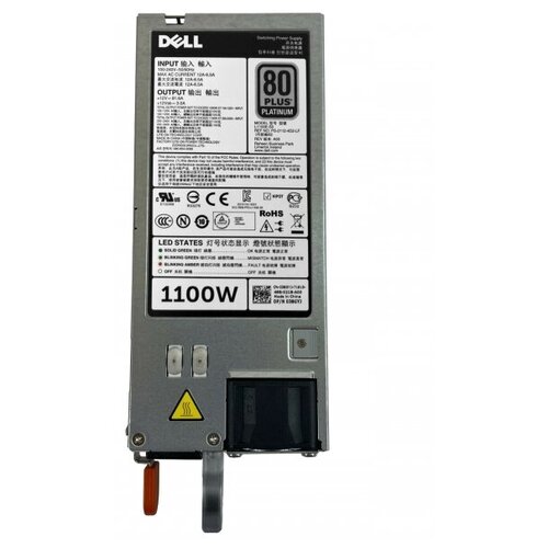 Резервный Блок Питания Dell 38GYJ 1100W 3011000₽