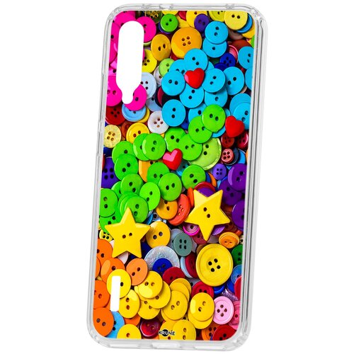 фото Чехол на xiaomi mi a3 kruche print пуговки кruче