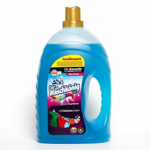 Гель для стирки цветного белья, Der Washkonig C.G. Color 4.3 л