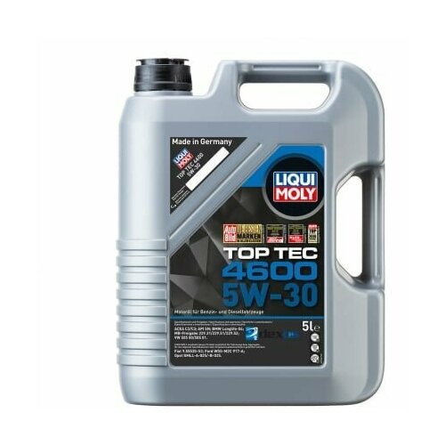 НС-синтетическое моторное масло LIQUI MOLY Top Tec 4600 5W-30 5л 8033