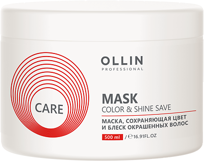 Ollin Prof Care Маска сохраняющая цвет и блеск окрашенных волос 500 мл 1 шт