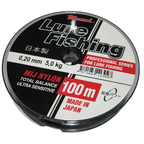 леска momoi lure fishing 0 17мм 100м прозрачная Леска Momoi Lure Fishing 0,20мм 100м прозрачная