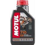Моторное масло MOTUL 710 2T, 1 литр - изображение