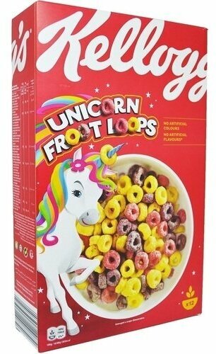 Сухой завтрак Kellogg's Фрут Лупс, 375 г