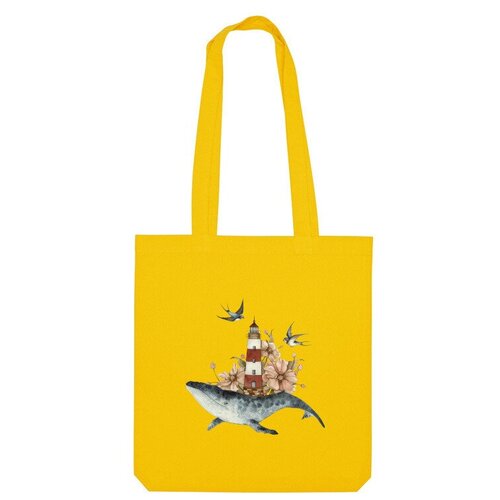 фото Сумка шоппер us basic, желтый