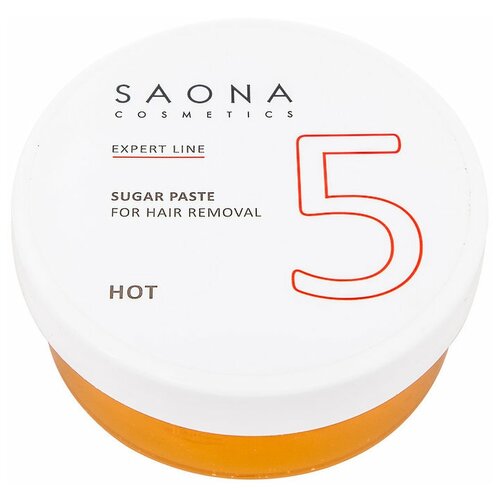 Паста для шугаринга №5 Твердая (HOT) SAONA Cosmetics Expert Line, 1000 гр